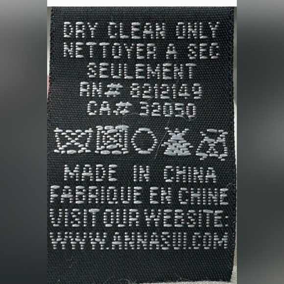 ANNA SUI Shadow Vine Border Print Dress Spring 2007 Runway Show Size 4 - Picture 4 of 6